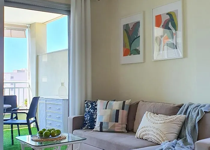 Ocean View With Sunset In Mar- Pool- Wifi - Parking Apartment Palm-mar