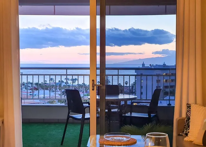 Ocean View With Sunset In Mar- Pool- Wifi - Parking * بالم مار