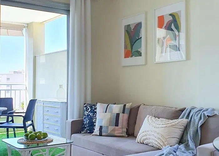 Ocean View With Sunset In Mar- Pool- Wifi - Parking بالم مار