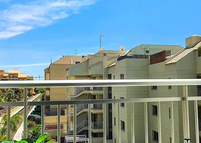 Ocean View With Sunset In Mar- Pool- Wifi - Parking بالم مار